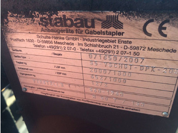 Attachment Stabau Double Pallet Handlers with Load Extender: picture 4 Attachment Stabau Double Pallet Handlers with Load Extender: picture 4