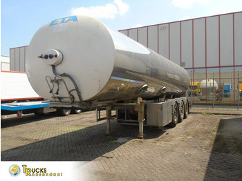 Tanker semi-trailer ETA