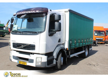Curtain side truck VOLVO FL12 240