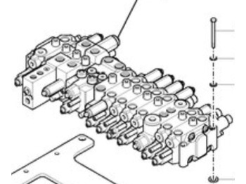 New Hydraulic valve for Construction machinery Case 31M9-18150 - 31M9-16160: picture 2
