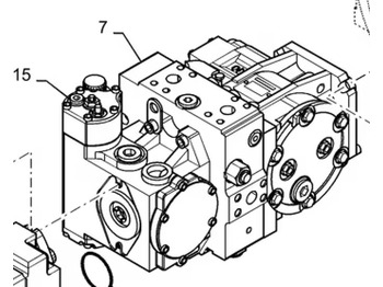 Hydraulic pump CASE