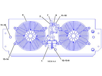 A/C part CATERPILLAR