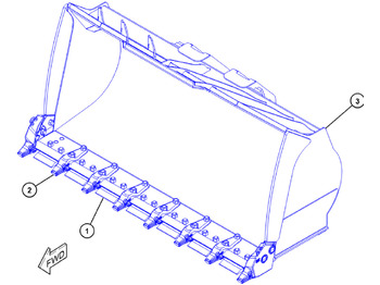 Loader bucket CATERPILLAR