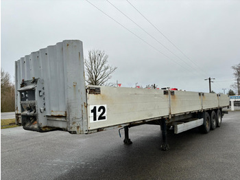 Dropside/ Flatbed semi-trailer KRONE SD