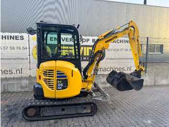 Mini excavator KOMATSU PC26MR-3