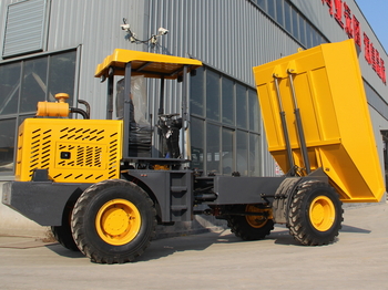 New Articulated dump truck QINGDAO PROMISING 9.0T Capacity Articulated Site Dumper DP90: picture 4