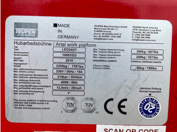 Articulated boom lift Teupen Leo 24 GT GERESERVEERD: picture 3 Articulated boom lift Teupen Leo 24 GT GERESERVEERD: picture 3