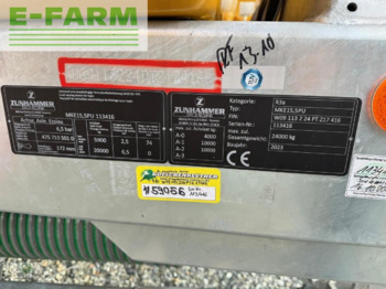 Farm tractor Zunhammer mke 15,5 pu tandem eco: picture 3