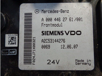 ECU for Truck Mercedes-Benz Actros frontmodul control unit A 0004462761: picture 2 ECU for Truck Mercedes-Benz Actros frontmodul control unit A 0004462761: picture 2