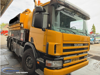 Vacuum truck Scania P114GB8X2/4 NA 340 Tussenbak ontbreekt: picture 3