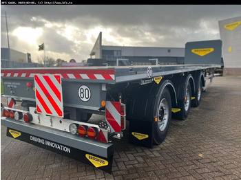 Dropside/ Flatbed semi-trailer BROSHUIS