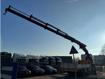 Dropside/ Flatbed truck, Crane truck DAF XF 460 8X2 - EURO 6 + HIAB 855 EP-6 + REMOTE + STEERING AXLE: picture 3