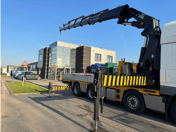 Dropside/ Flatbed truck, Crane truck DAF XF 460 8X2 - EURO 6 + HIAB 855 EP-6 + REMOTE + STEERING AXLE: picture 5