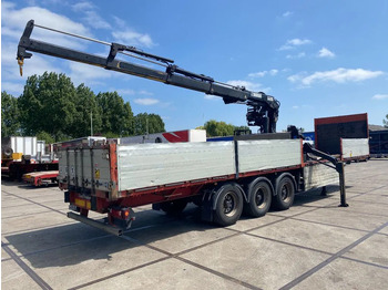 Dropside/ Flatbed semi-trailer Lecitrailer MET HIAB R165 F3: picture 3 Dropside/ Flatbed semi-trailer Lecitrailer MET HIAB R165 F3: picture 3