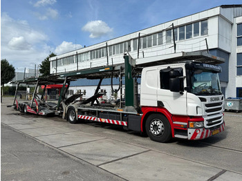 Car transporter truck SCANIA P 410