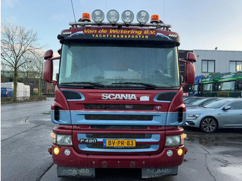 Dropside/ Flatbed truck Scania P420 4X2 - EURO 5 + MANUAL GEAR + VBG VANGMUIL: picture 2