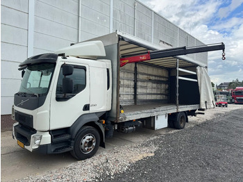 Curtain side truck VOLVO FL 250