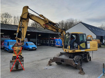 Wheel excavator KOMATSU PW180