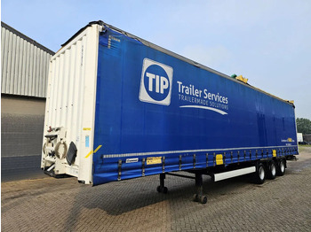 Curtainsider semi-trailer KRONE SD