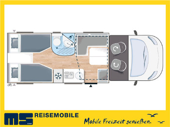 Semi-integrated motorhome Chausson 627 TITANIUM /-2026- / 165PS - 8G. AUTOMATIK: picture 2