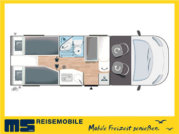 Leasing of  Chausson S 697 SPORT LINE / - 2026 - / EINZELBETTEN Chausson S 697 SPORT LINE / - 2026 - / EINZELBETTEN: picture 2
