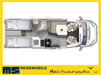 Semi-integrated motorhome Eura Mobil PROFILA T 660 EB / -2025-/ 140PS / MONDIAL-PAKET: picture 2 Semi-integrated motorhome Eura Mobil PROFILA T 660 EB / -2025-/ 140PS / MONDIAL-PAKET: picture 2
