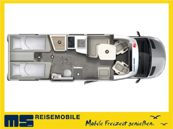 Semi-integrated motorhome Eura Mobil PROFILA T 726 EB /- 2026 - / GOLD - LEVEL  PAKET: picture 2