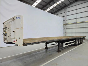 Dropside/ Flatbed semi-trailer KRONE SD