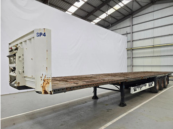 Dropside/ Flatbed semi-trailer KRONE SD