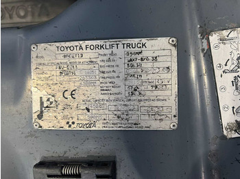 Forklift TOYOTA - 2015 - 8FBET15 - FORKLIFT TRUCK: picture 5