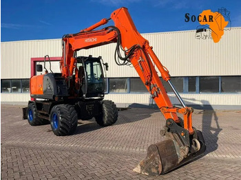 Wheel excavator HITACHI ZX140W-3