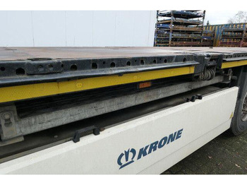 Dropside/ Flatbed semi-trailer Krone SDP 27, Container, Rungen, 2x Lift, Multi-Lock: picture 3