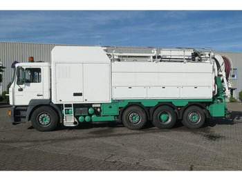 Vacuum truck MAN 35.464 FVNLC 8x2, Müller-Fatmaster, Saugaufbau: picture 2