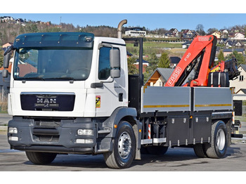 Crane truck MAN TGM 18.340* PRITSCHE 5,50m* KRAN /FUNK: picture 4