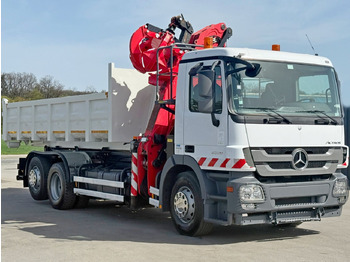 Hook lift truck Mercedes-Benz ACTROS 2536 * Abrollkipper  + EPSILON Q150Z82: picture 5 Hook lift truck Mercedes-Benz ACTROS 2536 * Abrollkipper  + EPSILON Q150Z82: picture 5