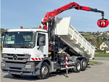 Hook lift truck Mercedes-Benz ACTROS 2536 * Abrollkipper  + EPSILON Q150Z82: picture 4 Hook lift truck Mercedes-Benz ACTROS 2536 * Abrollkipper  + EPSILON Q150Z82: picture 4