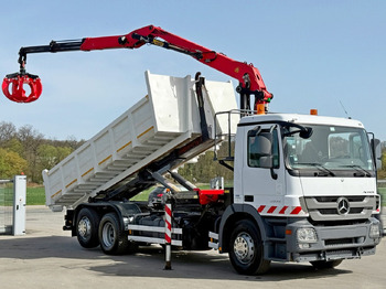 Hook lift truck Mercedes-Benz ACTROS 2536 * Abrollkipper  + EPSILON Q150Z82: picture 3 Hook lift truck Mercedes-Benz ACTROS 2536 * Abrollkipper  + EPSILON Q150Z82: picture 3