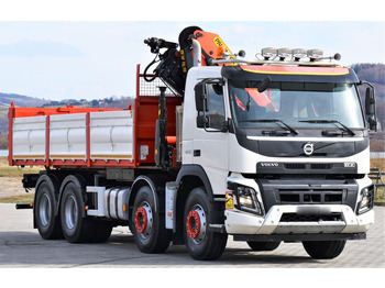 Crane truck, Tipper Volvo FMX 420 Kipper 6,20m *PK 1850 2 - SH B*FUNK/8x4: picture 4