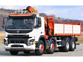 Crane truck, Tipper Volvo FMX 420 Kipper 6,20m *PK 1850 2 - SH B*FUNK/8x4: picture 3