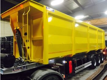 New Tipper semi-trailer for transportation of bulk materials LIDER 2020 NEW TRAILER MANUFACTURER COMPANY: picture 1