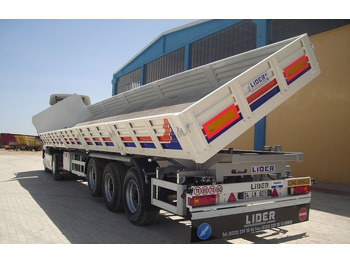 New Tipper semi-trailer LIDER 2024 MODEL NEW FROM MANUFACTURER COMPANY: picture 3