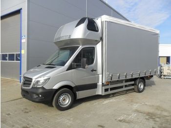 New Curtain side van Mercedes-Benz Sprinter 316 Schiebeplane 156 PS Schlafkabine: picture 1
