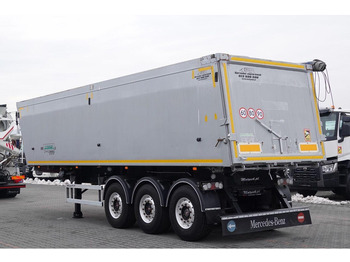 Tipper semi-trailer Janmil WYWROTKA / 42 m3 / TYŁ KLAPA / SAF / OŚ PODNOSZONA / ALUFELGI /: picture 4