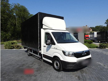 Curtain side van MAN TGE