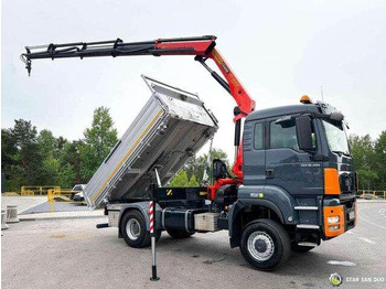 Tipper, Crane truck MAN TGS 18.480 PALFINGER PK 16502 HDS Crane,Kipper: picture 3 Tipper, Crane truck MAN TGS 18.480 PALFINGER PK 16502 HDS Crane,Kipper: picture 3