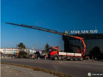 Dropside/ Flatbed truck, Crane truck MAN TGS 35.400 PALFINGER PK 44002 WINCH TRIDEM KRAN: picture 2 Dropside/ Flatbed truck, Crane truck MAN TGS 35.400 PALFINGER PK 44002 WINCH TRIDEM KRAN: picture 2