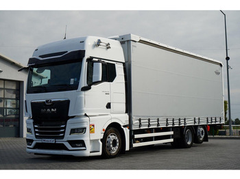 Curtain side truck MAN TGX