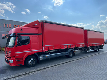 Curtain side truck Mercedes-Benz Atego 1224 BDF WECHSELFAHRGESTELL CHASSIS CURTAIN PLANE: picture 2 Curtain side truck Mercedes-Benz Atego 1224 BDF WECHSELFAHRGESTELL CHASSIS CURTAIN PLANE: picture 2