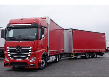 Curtain side truck MERCEDES-BENZ