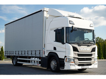 Curtain side truck SCANIA P 280